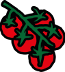 Comic Tomaten Icon